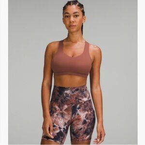 Lululemon Free to Be Serene Bra Light Support, C/D Ancient Copper